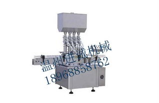 进诚牌直线式食用油灌装机供应详情